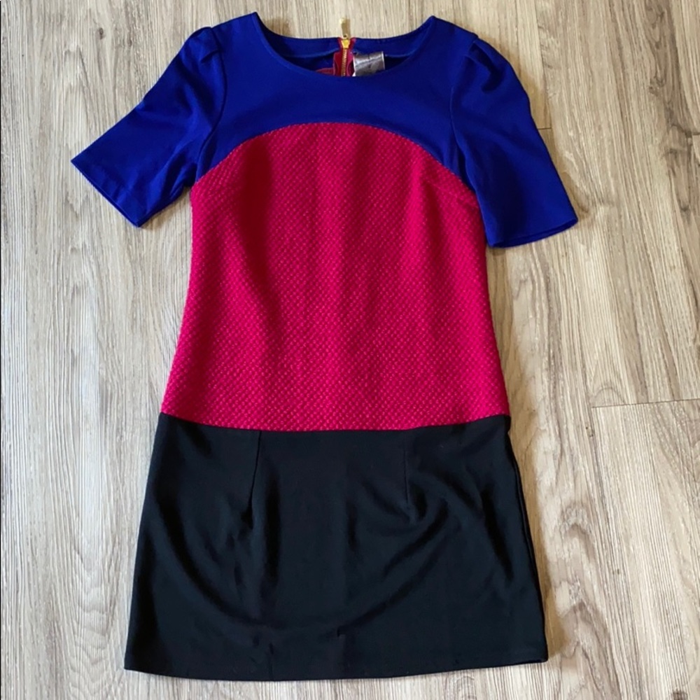 Moon Collection colorblock dress size small